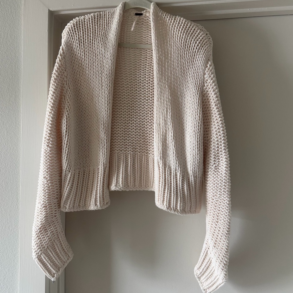 Free People Chunky Knit Sweater
